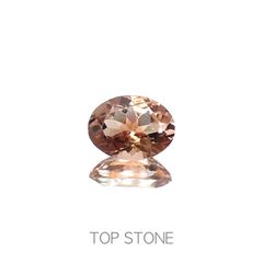 オレンジトルマリン(宝石名トルマリン)コンゴ民主共和国産 1.28ct 識別済[230320853]8x6.2mm前後