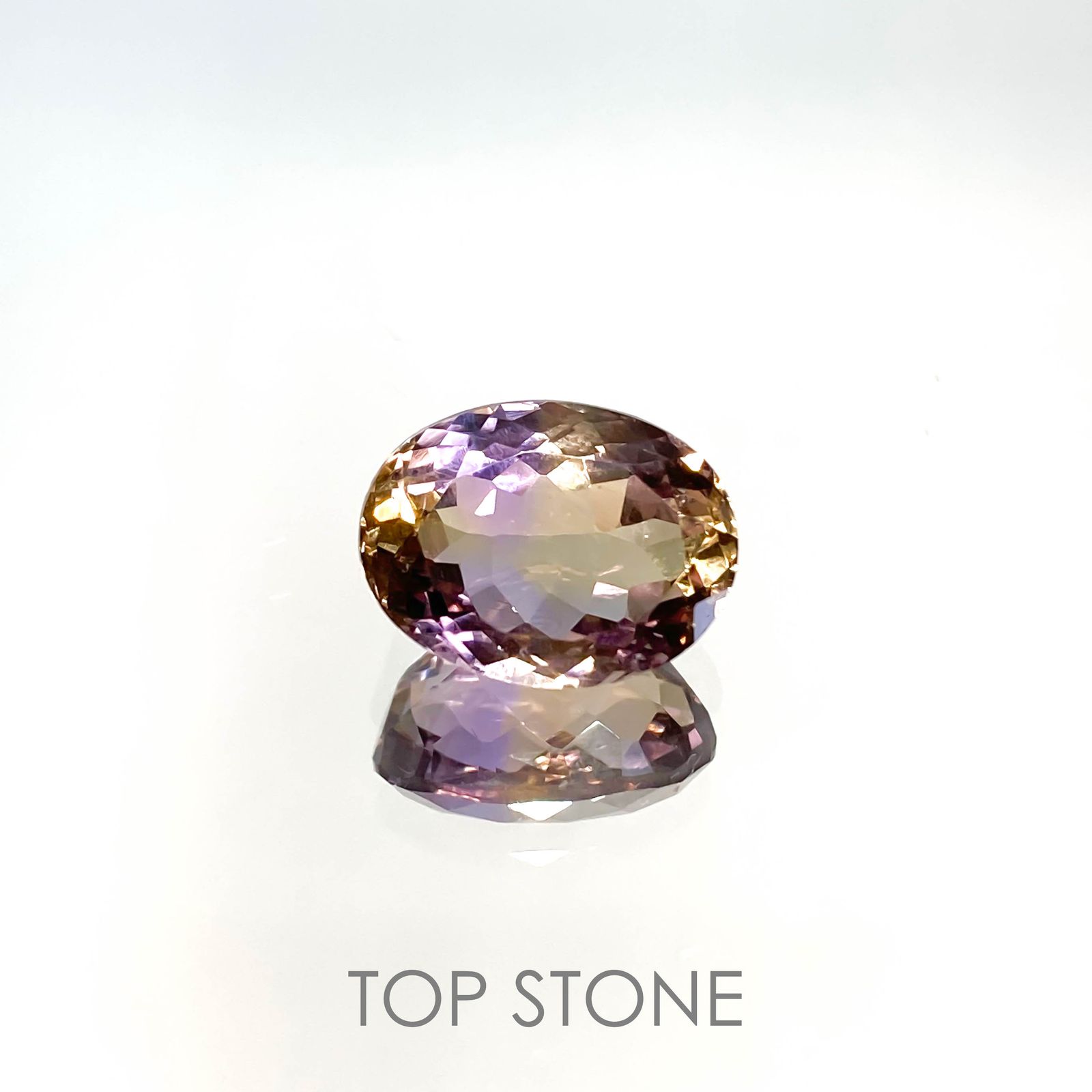 アメトリン ブラジル産 7.72ct[221018589]14x10.6mm前後 | TOP STONE