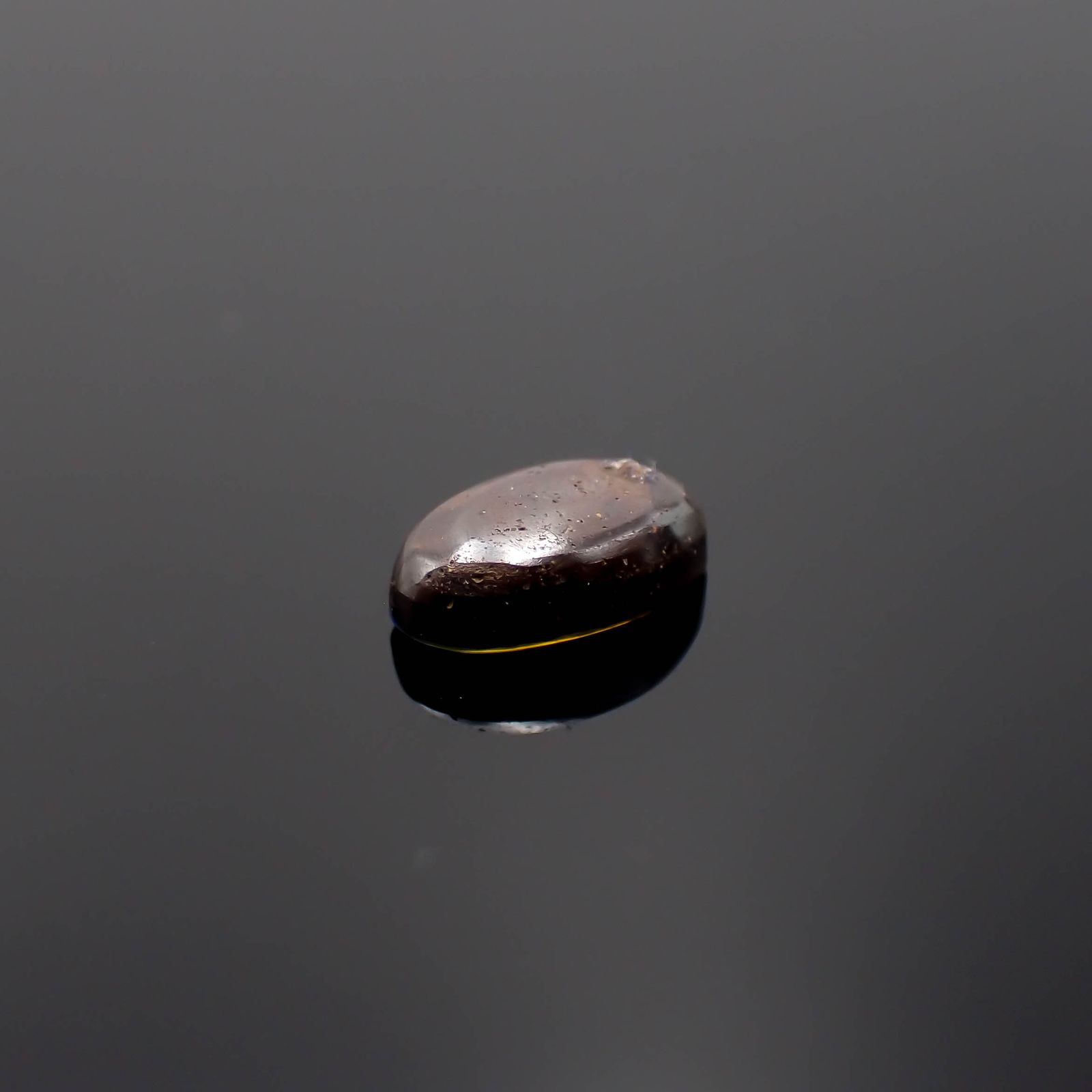 ボルダーオパール 原石磨き オーストラリア産 0.76ct[231225149]7.4x4.5mm前後