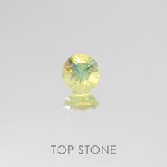 クリソベリルキャッツアイ スリランカ産 ルース 0.24ct[20084690]3.5×3.5mm前後