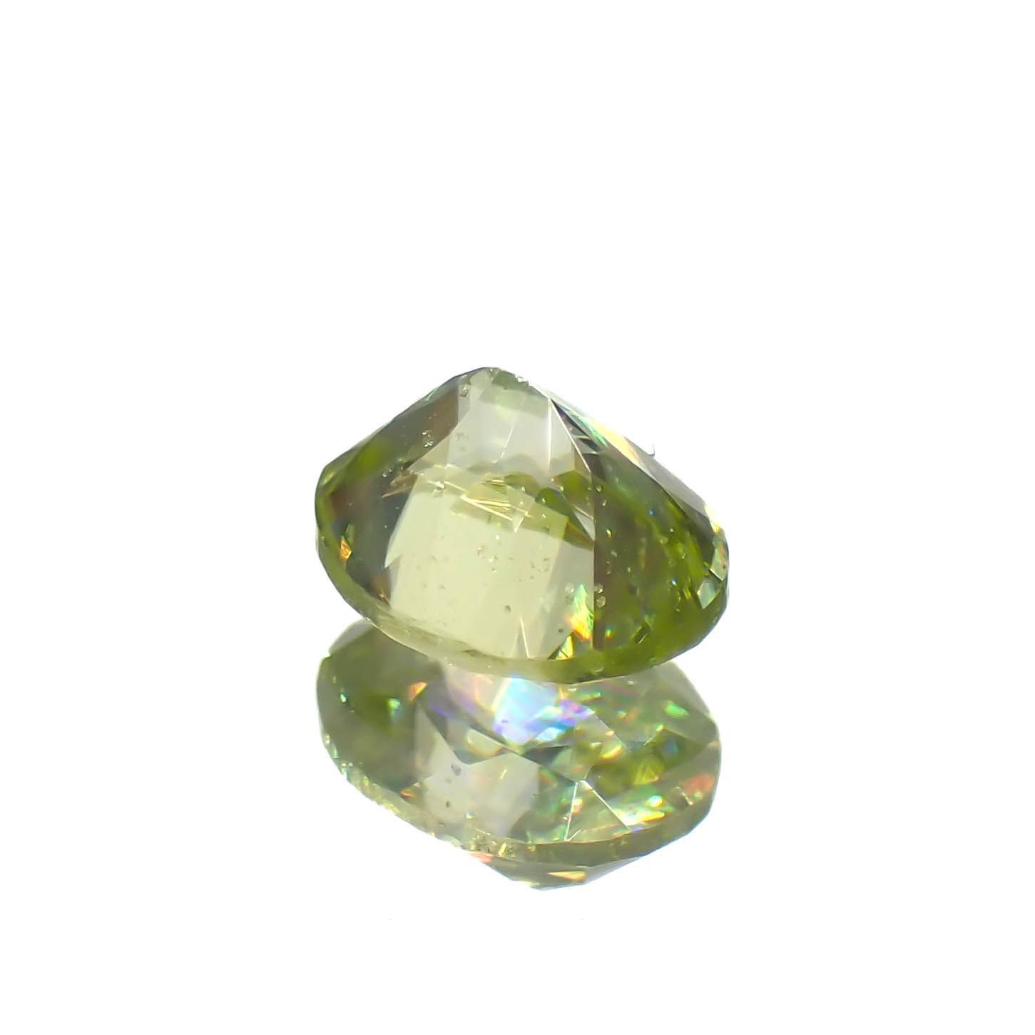 スフェーン(宝石名スフェーン)マダガスカル産 0.42ct 識別済[221219480]5x4.1mm前後