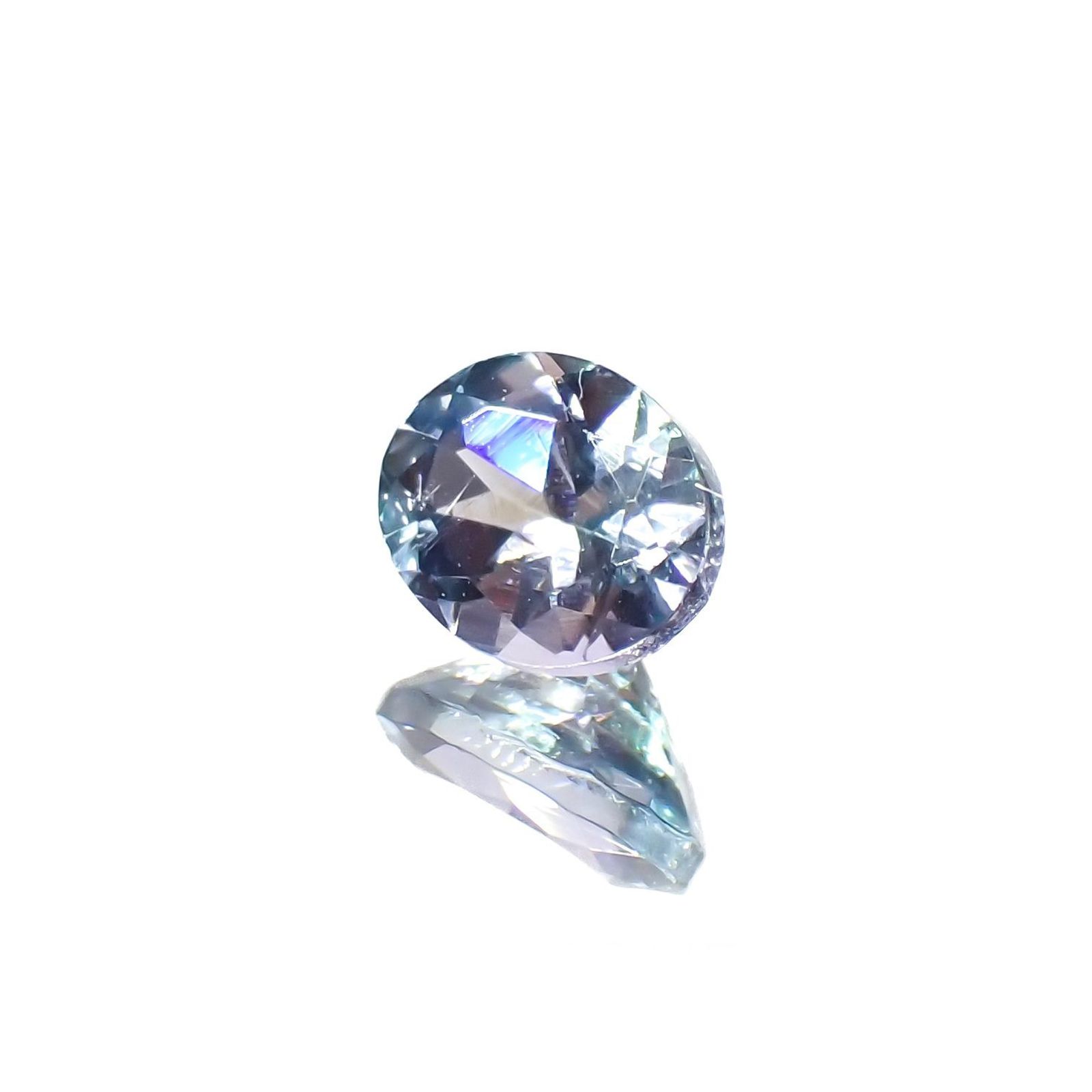 ブルーコーネルピン(宝石名コーネルピン)タンザニア産 識別済 0.31ct / 4.7x3.6mm前後 [251019226]