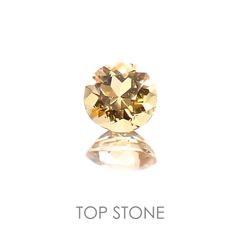 インペリアルトパーズ ブラジル産 ルース 0.37ct[20117851]4.3×4.2mm前後