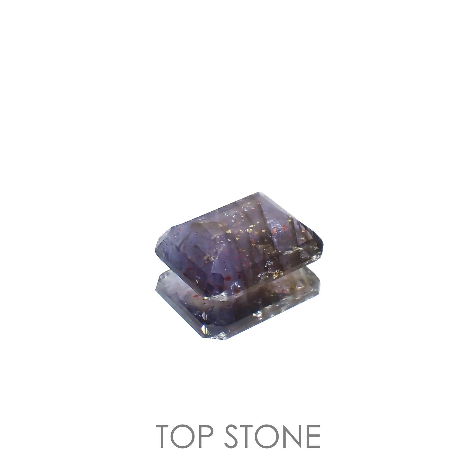 ブラッドショットアイオライト インド産 1.84ct[220616721]9.1x7.1mm前後