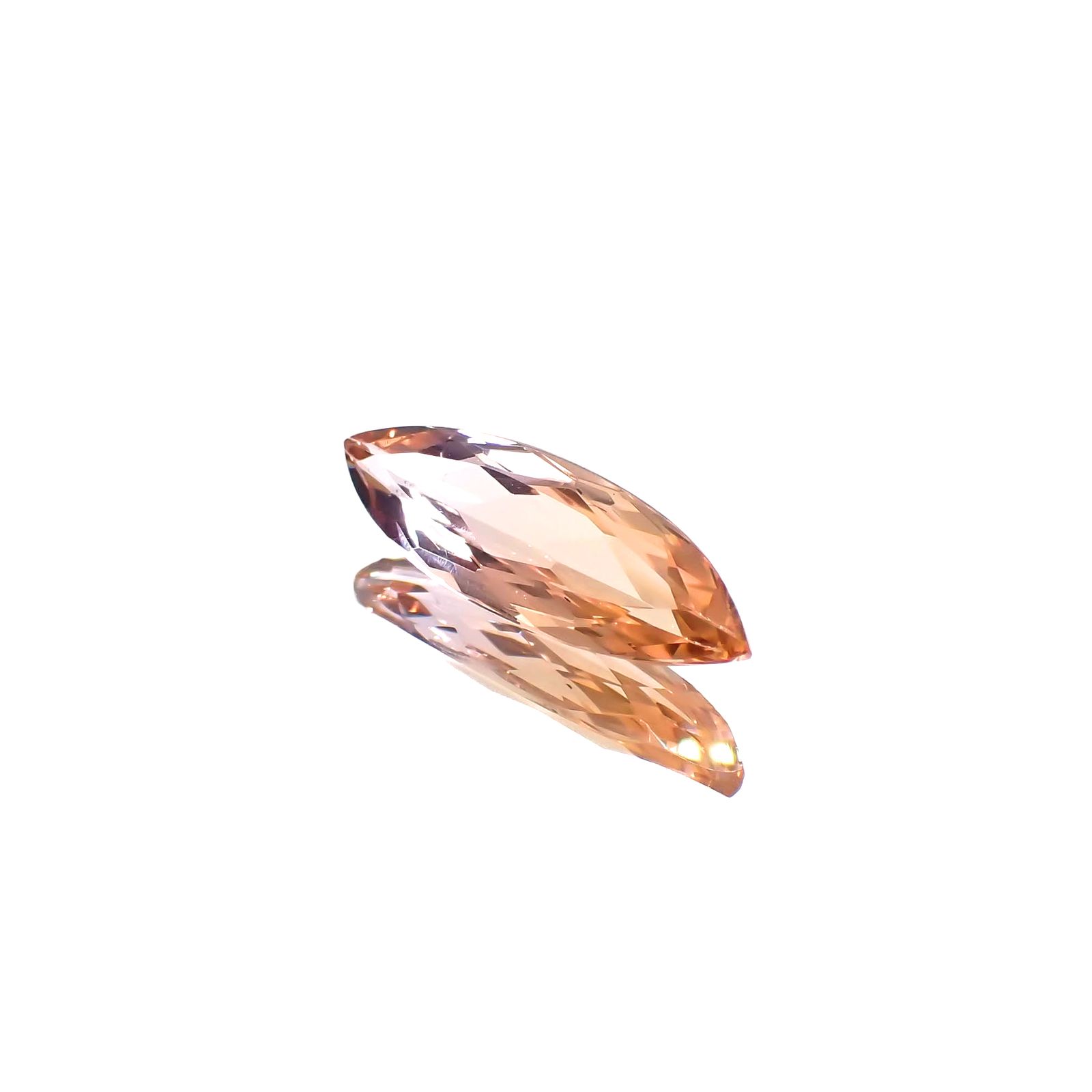 バイカラートパーズ ブラジル産 2.34ct[230521921]16.1x5.3mm前後