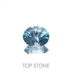 ブルートパーズ ブラジル産 4.18ct[221219348]11x9mm前後