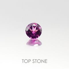 マラヤガーネット タンザニア産 ルース 0.35ct[20085124]4×4mm前後