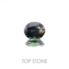 ゴールドシーンサファイア 非加熱 ケニア産 ルース 0.87ct[20107113]6×5mm前後