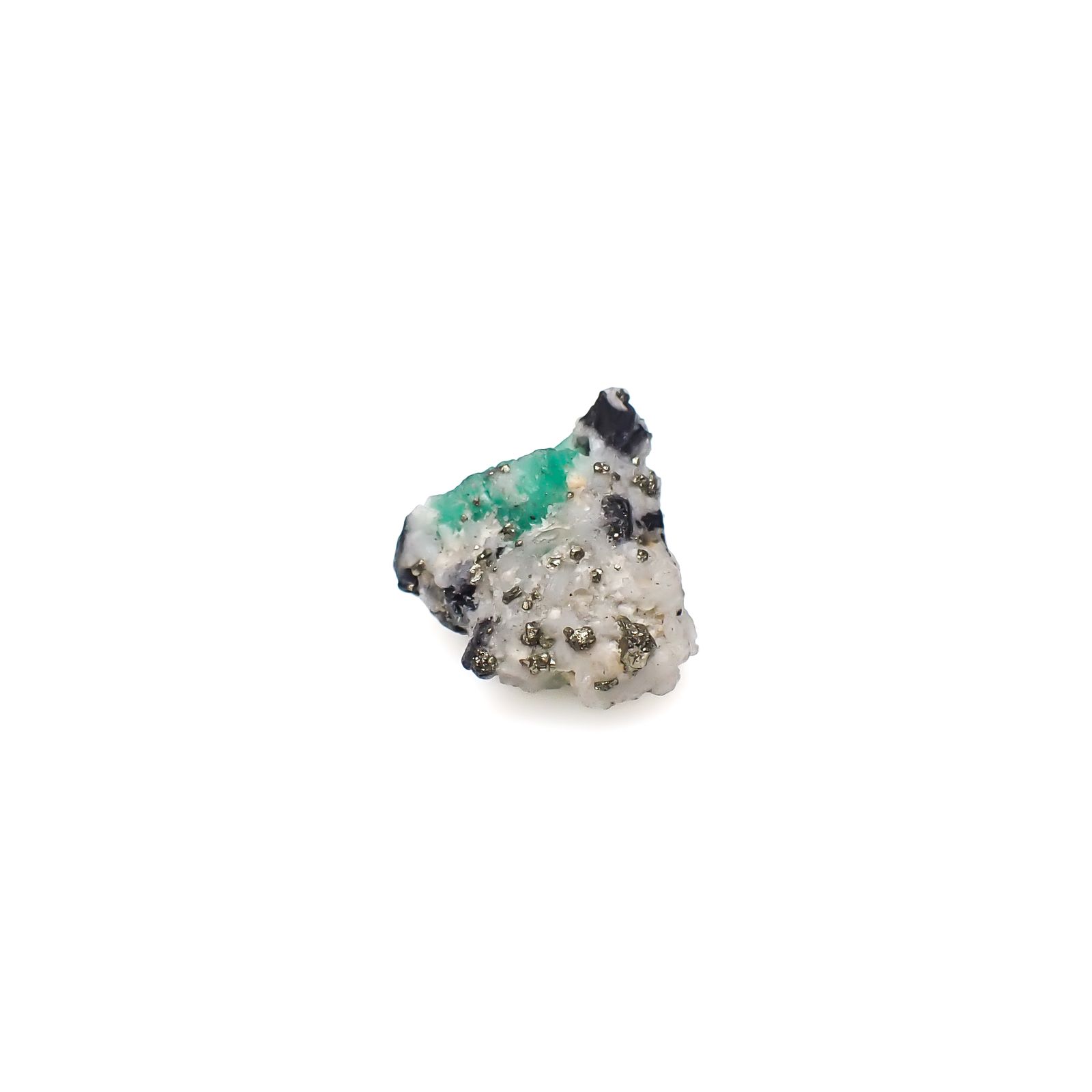 エメラルド 原石 コロンビア産 8.57ct[240427246]16.1x14mm前後