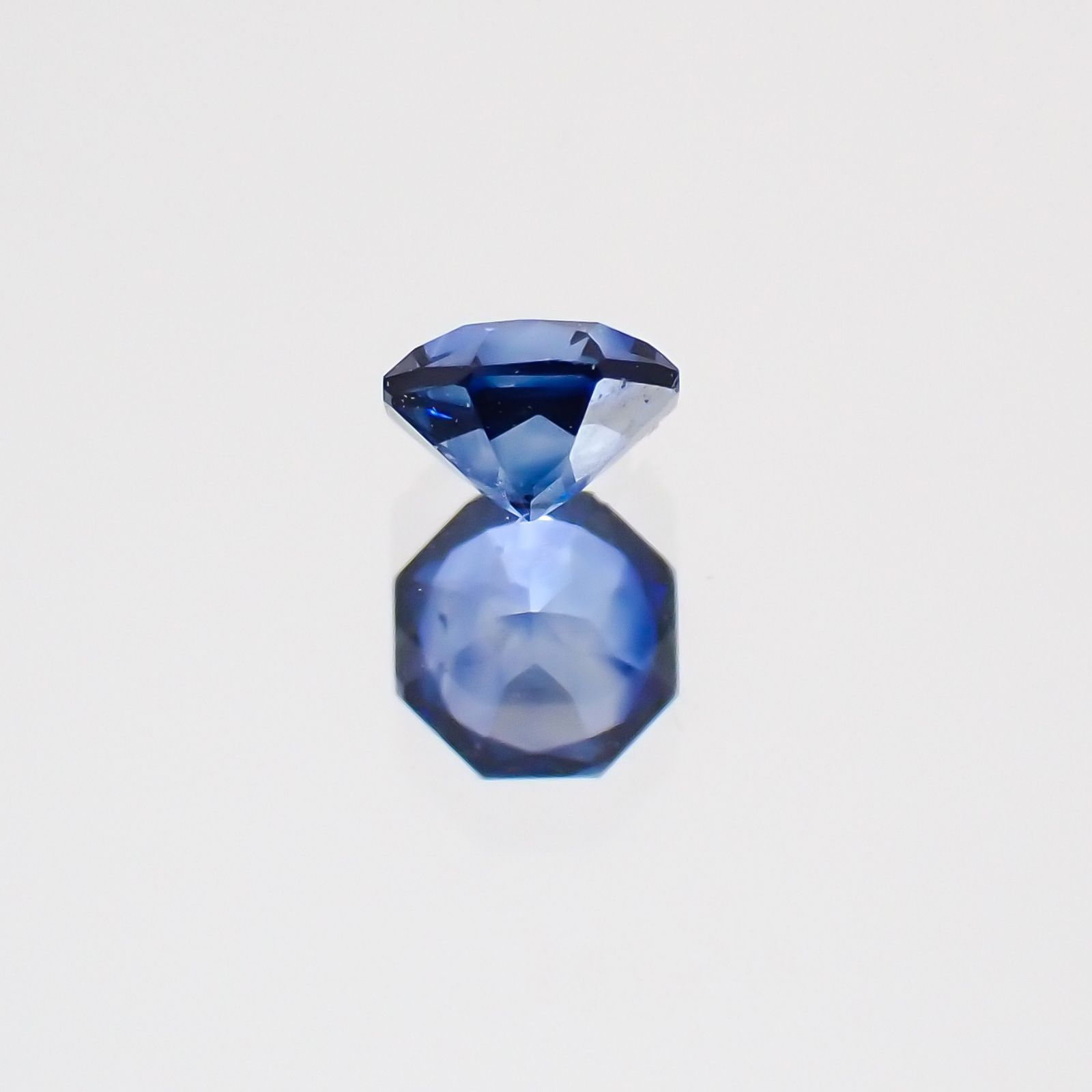 ◇オクタゴンカット◇サファイアSA(宝石名サファイア) マダガスカル産 0.18ct 識別済[21049063]3.2×3.2mm前後