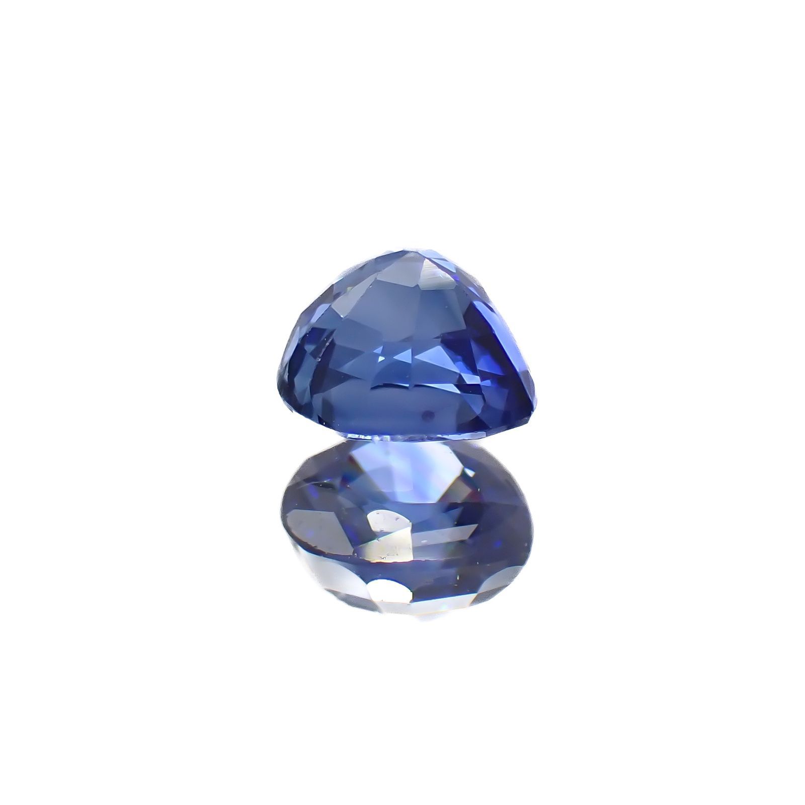 サファイア(宝石名サファイア)スリランカ/マダガスカル産 0.62ct 識別済[220917643]5x4.6mm前後