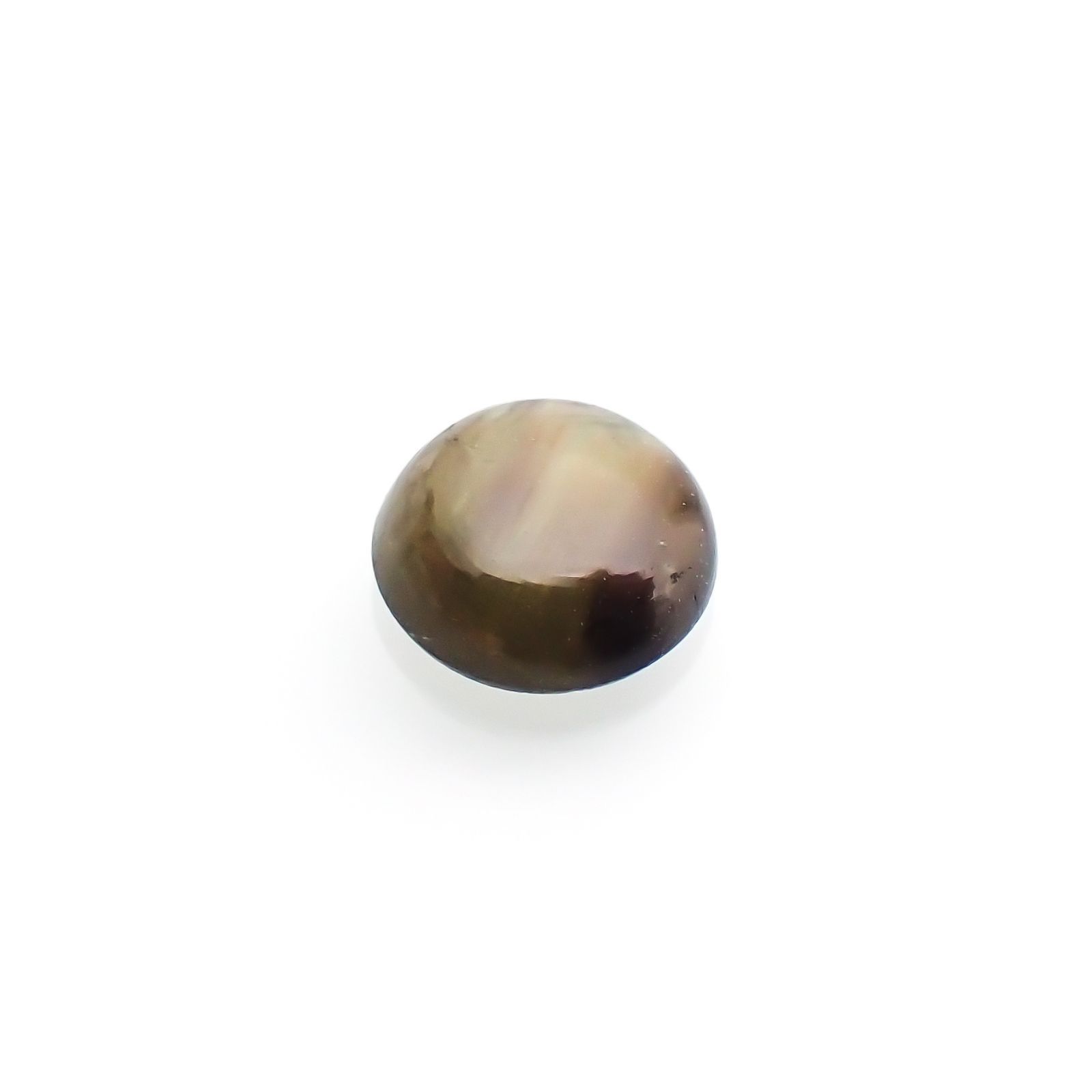 ゴールドシーンサファイア(宝石名シーン・サファイア)ケニア産 識別済 0.41ct / 4.5x4.5mm前後 [260816219]
