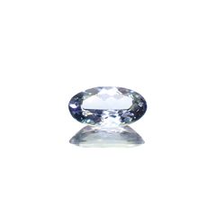 バイカラータンザナイト(宝石名タンザナイト)タンザニア産 1.35ct 識別済[231224649]9.8x5.5mm前後