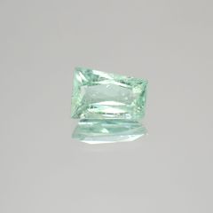 パライバトルマリン(宝石名トルマリン/別名パライバ・トルマリン) モザンビーク産 1.04ct 識別済[20063001]7.4×5.2mm前後