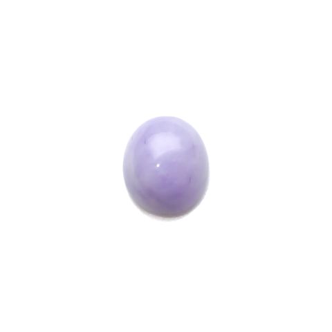 ラベンダー翡翠 ビルマ産 3.39ct[240326959]10.1x8.1mm前後