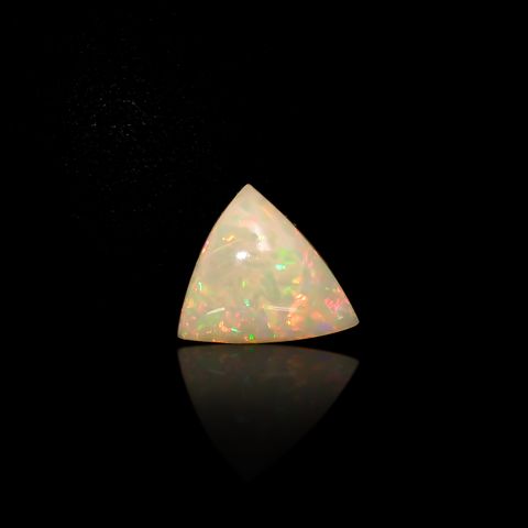 エチオピアオパール(宝石名オパール)エチオピア産 4.189ct ソ付(彩珠)[230722822]13.4x12.7mm前後