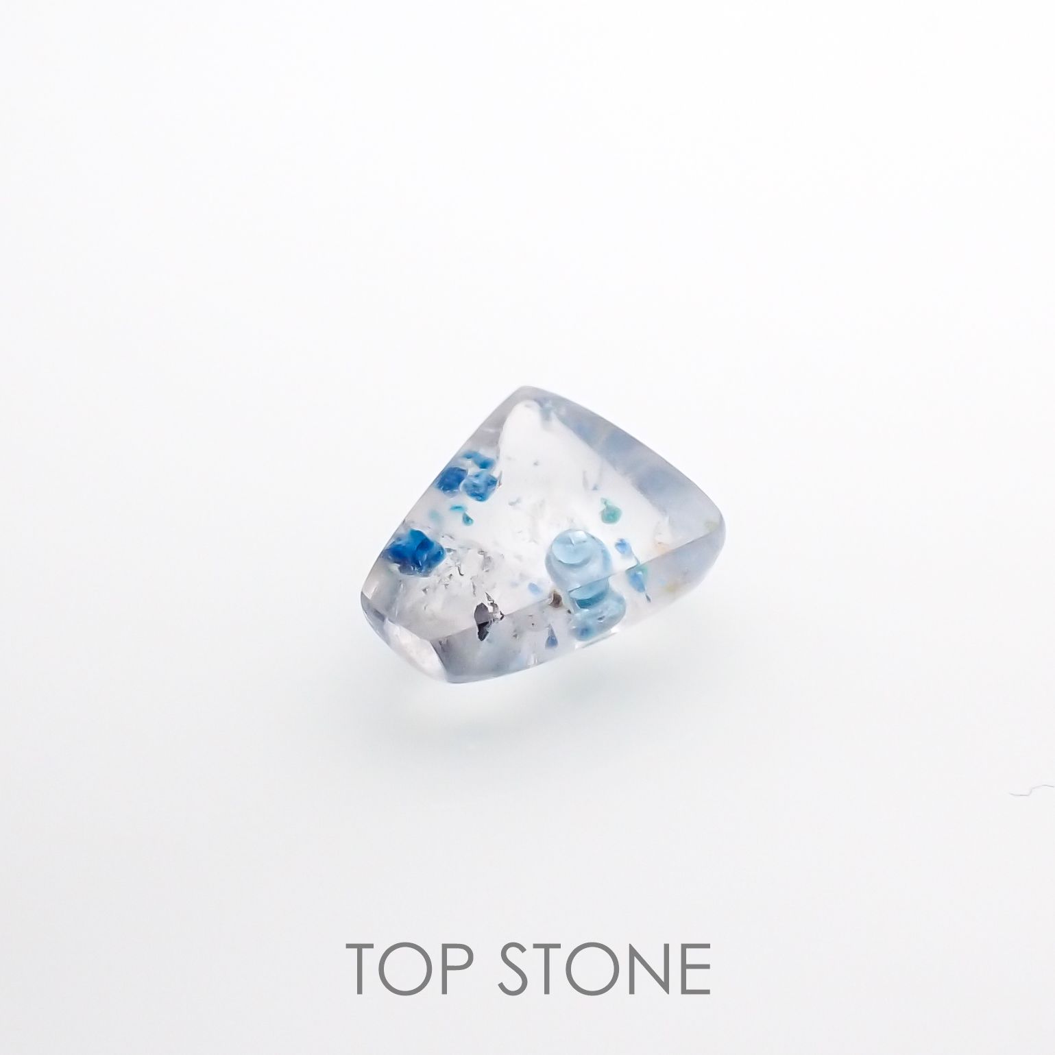 ◇フリーフォーム◇パライバクォーツ ブラジル産 2.07ct[220115024]8.8x7.7mm前後