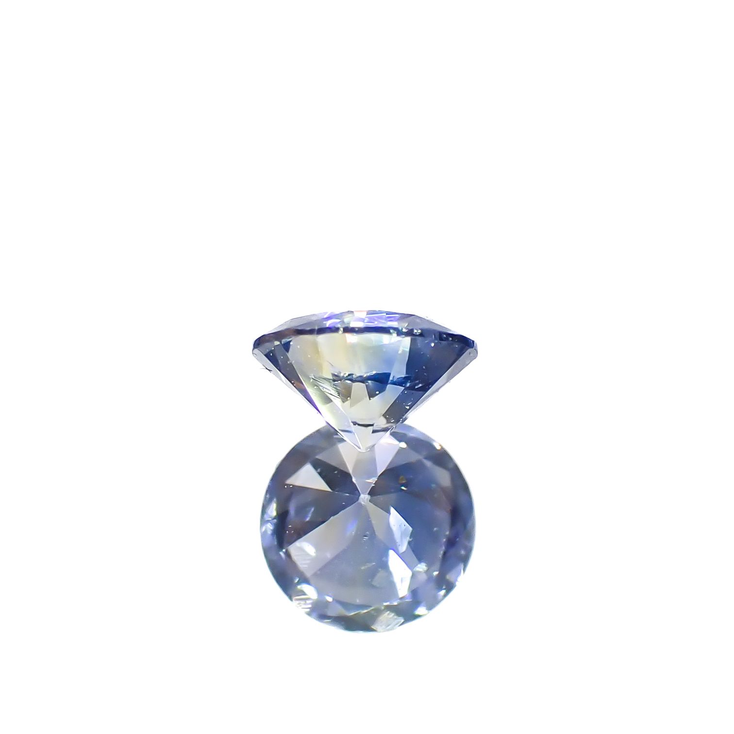 アイスブルーサファイア スリランカ産 0.29ct[240828657]4.1x4.1mm前後