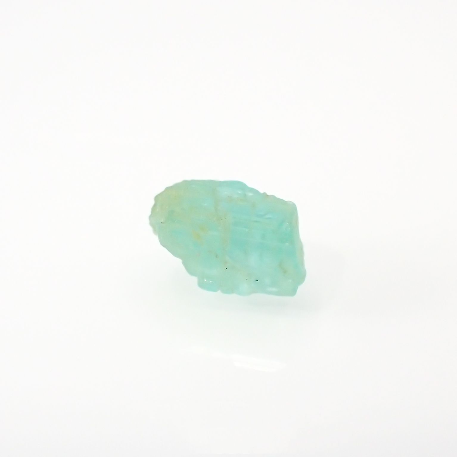 パライバトルマリン 原石 ブラジル・パライバ州バターリャ鉱山産 0.49ct[220515992]5.7x3.1mm前後