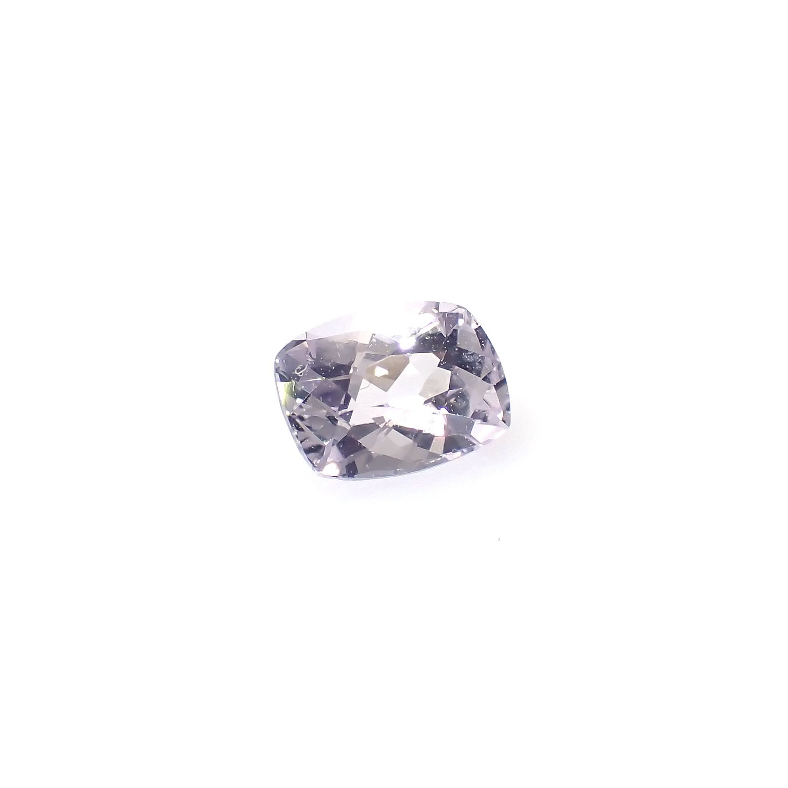 アイスラベンダーサファイア(宝石名サファイア)スリランカ/マダガスカル産 0.63ct 識別済[240226286]5.6x4.1mm前後