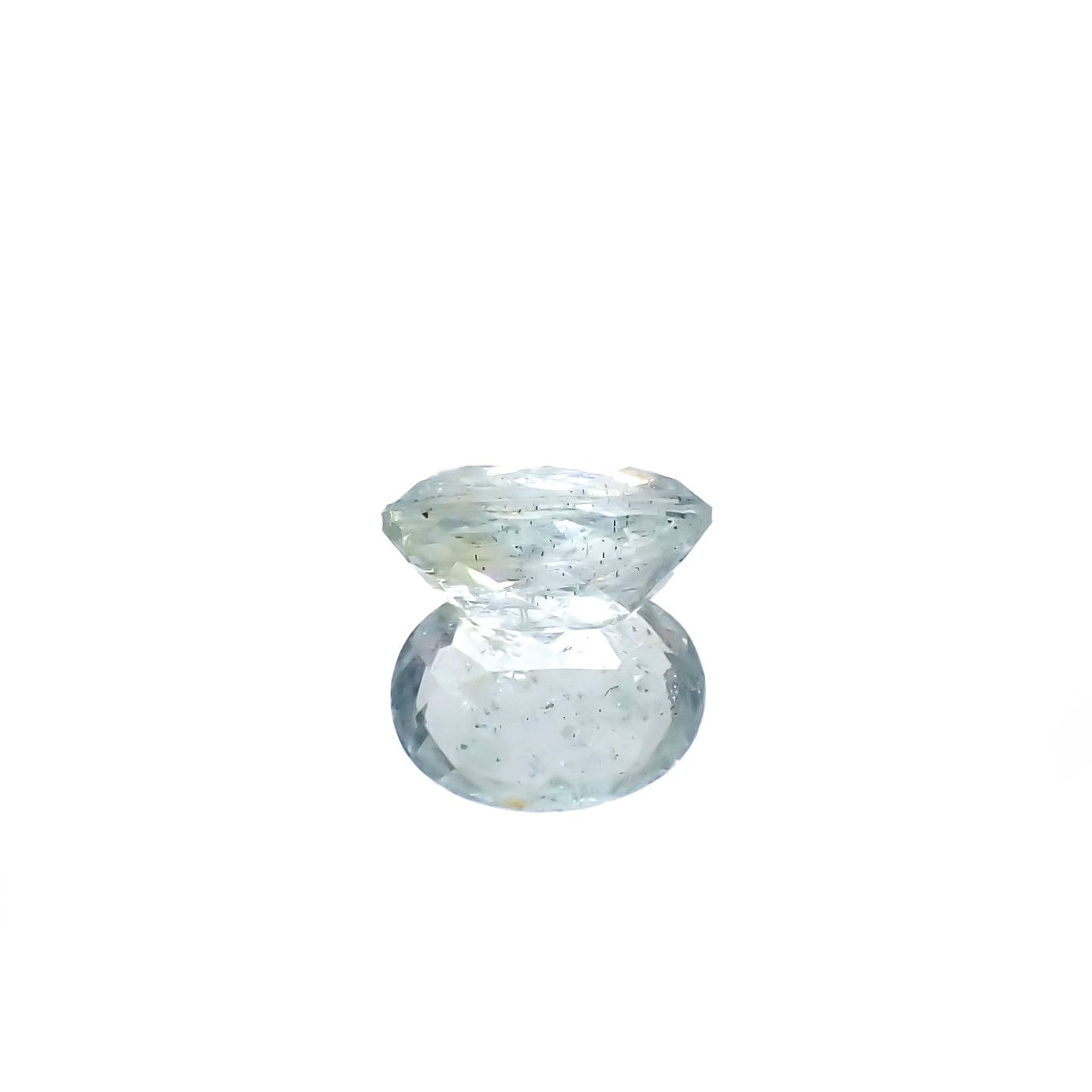 オーロラアクアマリン ブラジル産 2.53ct[240226058]10.3x7.7mm前後