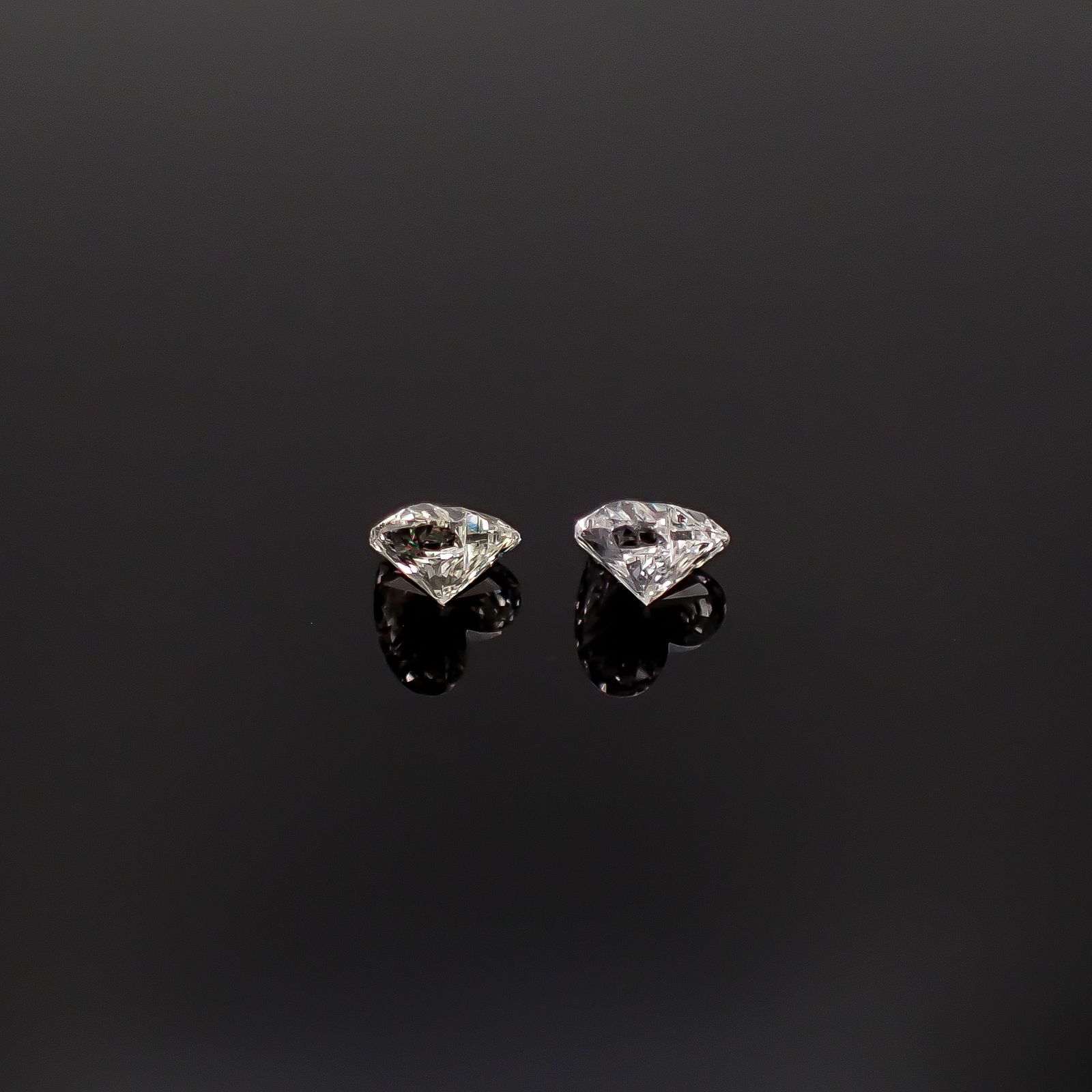 ◇ペアセット◇ダイヤモンド 0.17ct(2pcs合計) / 2.6-2.7x2.9-3.0mm前後 [260431964]