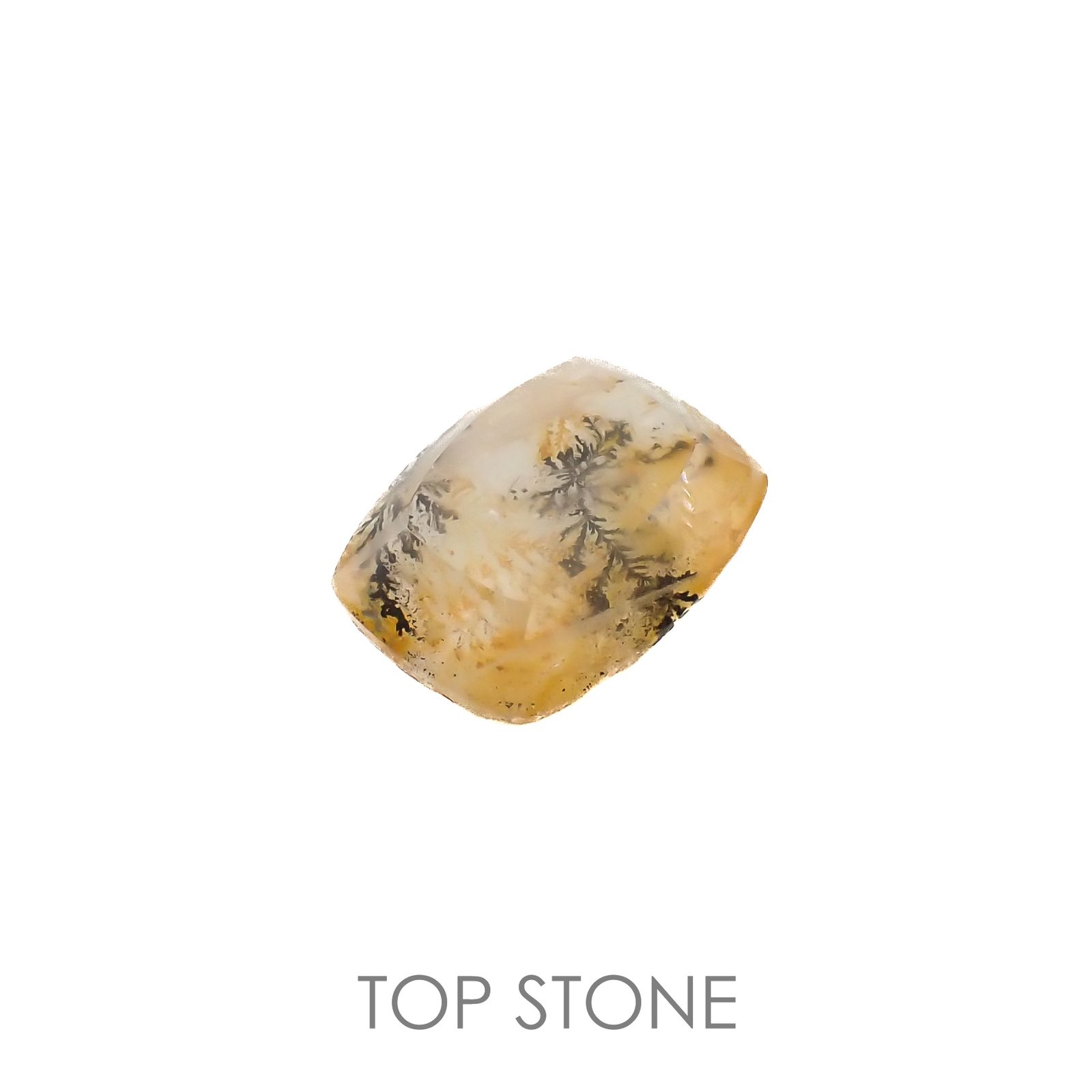 デンドリチッククォーツ ブラジル産 3.87ct[220616710]12.2x9.6mm前後