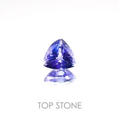 タンザナイト(ゾイサイト) タンザニア産 ルース 0.56ct[20117197]5.3×5.4mm前後