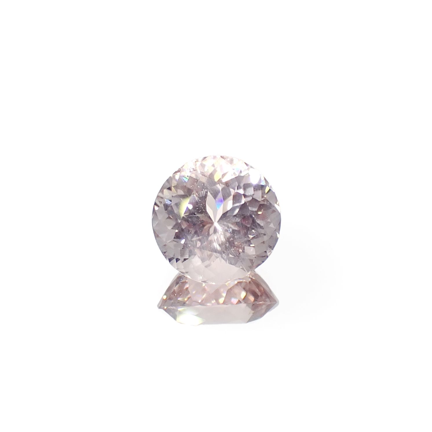 ピンクスキャポライト ミャンマー産 3.37ct[240928699]9.8x9.7mm