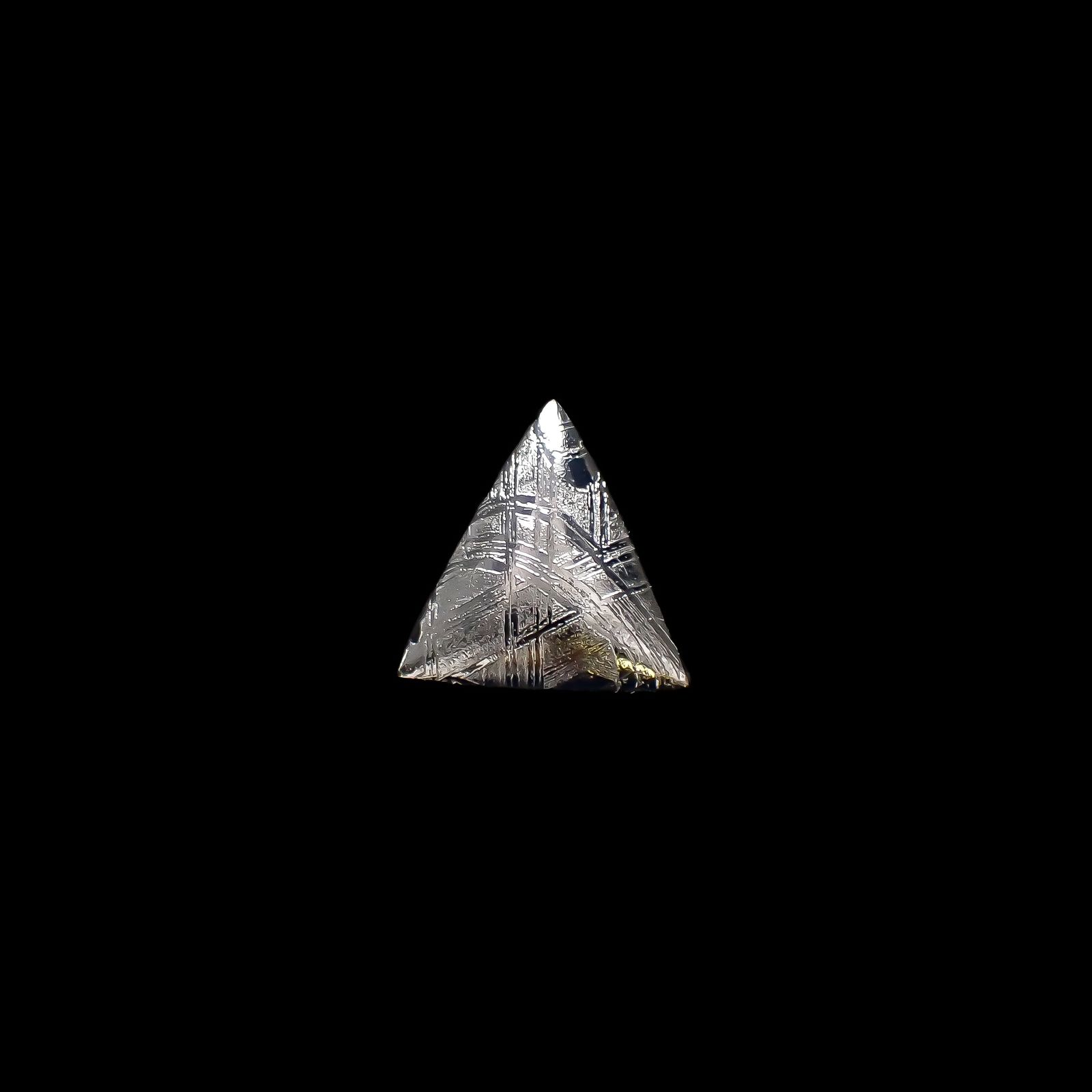 ムオニナルスタ隕石 発見地:スウェーデン 10.79ct[240125797]14.9x14.4mm前後