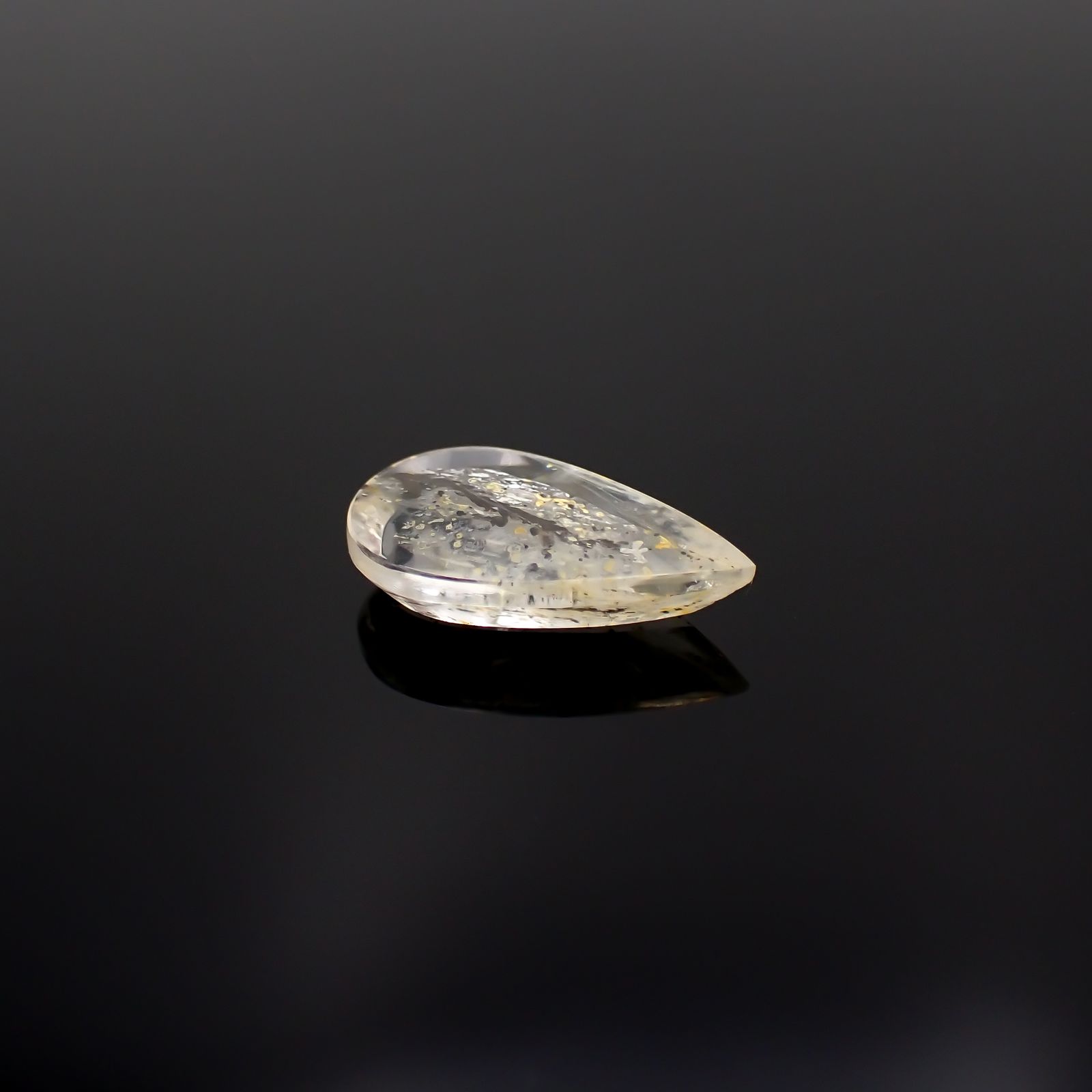 デンドリチッククォーツ ブラジル産 3.96ct[230521965]16.2x9.2mm前後