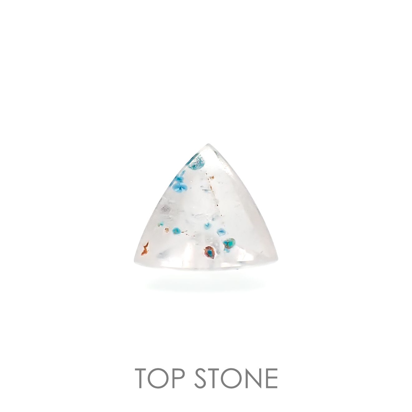 パライバクォーツ ブラジル産 0.82ct[220616624]6.9x7.2mm前後