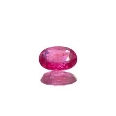 ルビー(宝石名ルビー)モザンビーク産 0.61ct 識別済[220616140]6x4.1mm前後