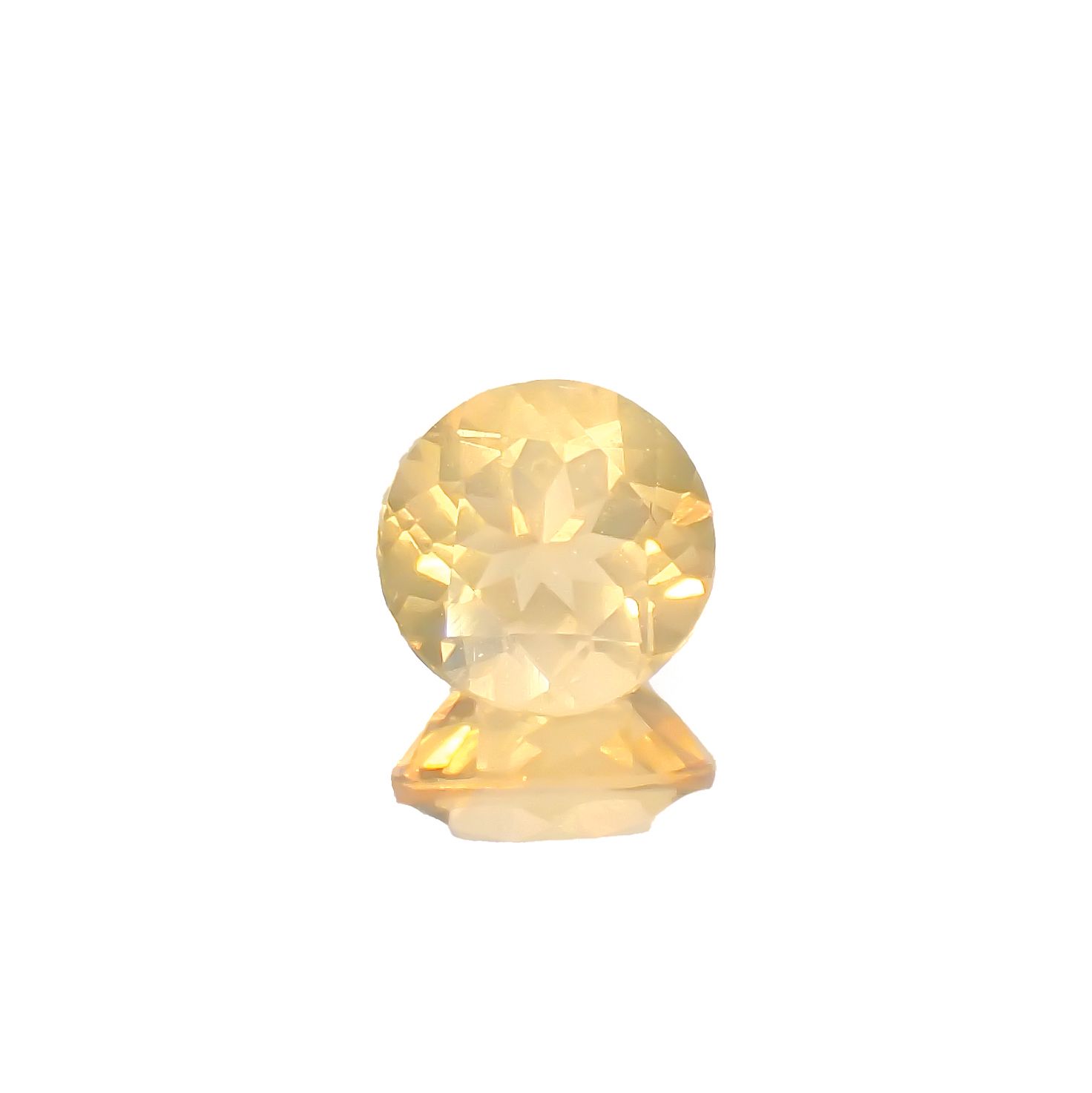 イエローオパール メキシコ産 0.60ct[240226189]6x6mm前後 | TOP STONE