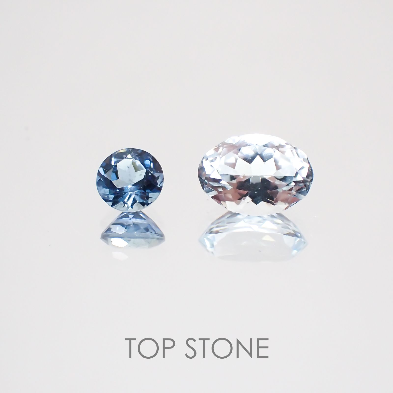 サンタマリア アクアマリン ブラジル・サンタマリア鉱山産 ルース 0.23ct[21029127]4×4mm前後