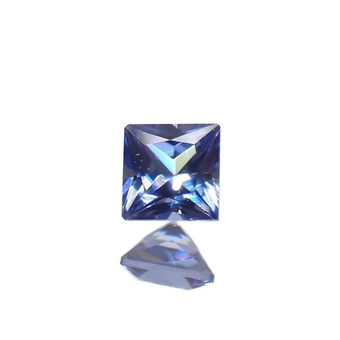 ◇プリンセスカット◇ベニトアイト アメリカ・カリフォルニア州産 0.071ct [221219601]2.2x2.2mm前後