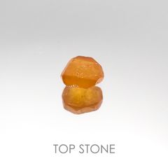 スペサルティンガーネット マンダリンオレンジカラー タンザニア産 原石・結晶 1.18ct[20095411]6×5mm前後