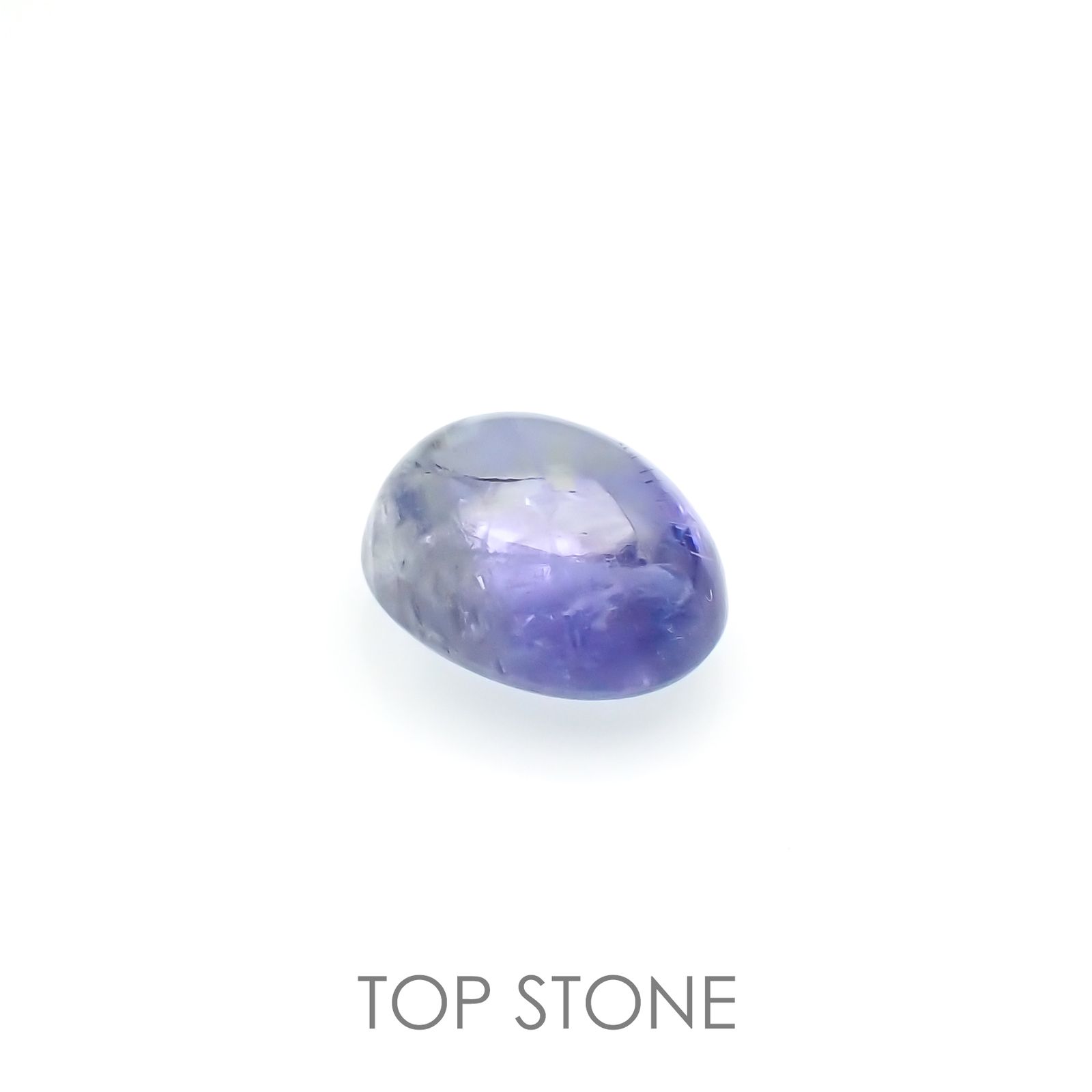 バイカラータンザナイト(宝石名バイカラー・ゾイサイト) タンザニア産 3.82ct 識別済[210912240]9.9×7.9mm前後