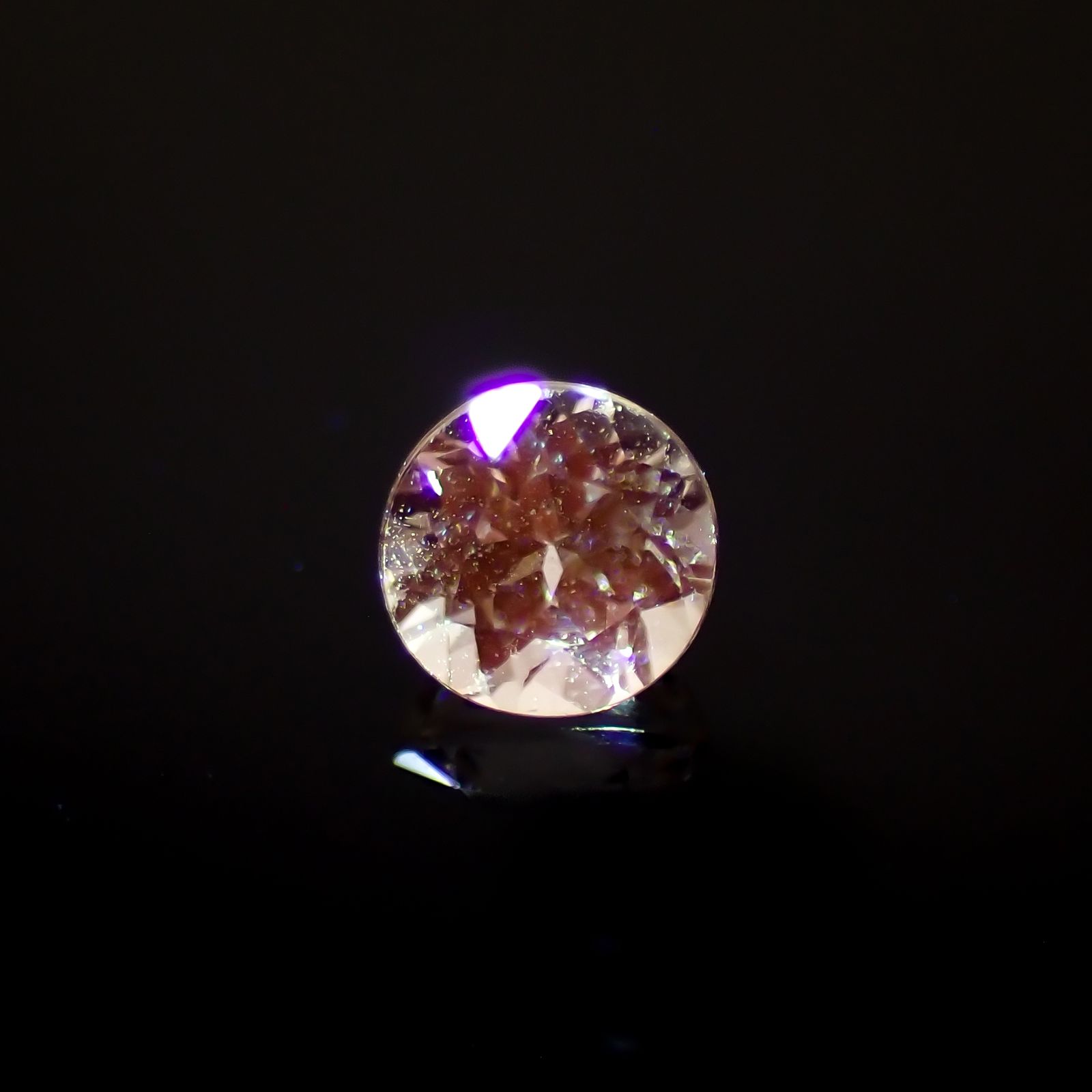 リューコガーネット ビルマ産 0.13ct[230421415]2.9x2.9mm前後