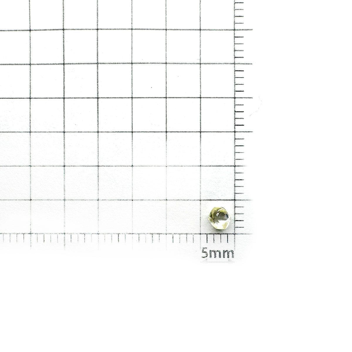 ソーヤブルダイヤモンド 原石 0.23ct[240326747]3.4x3.1mm前後