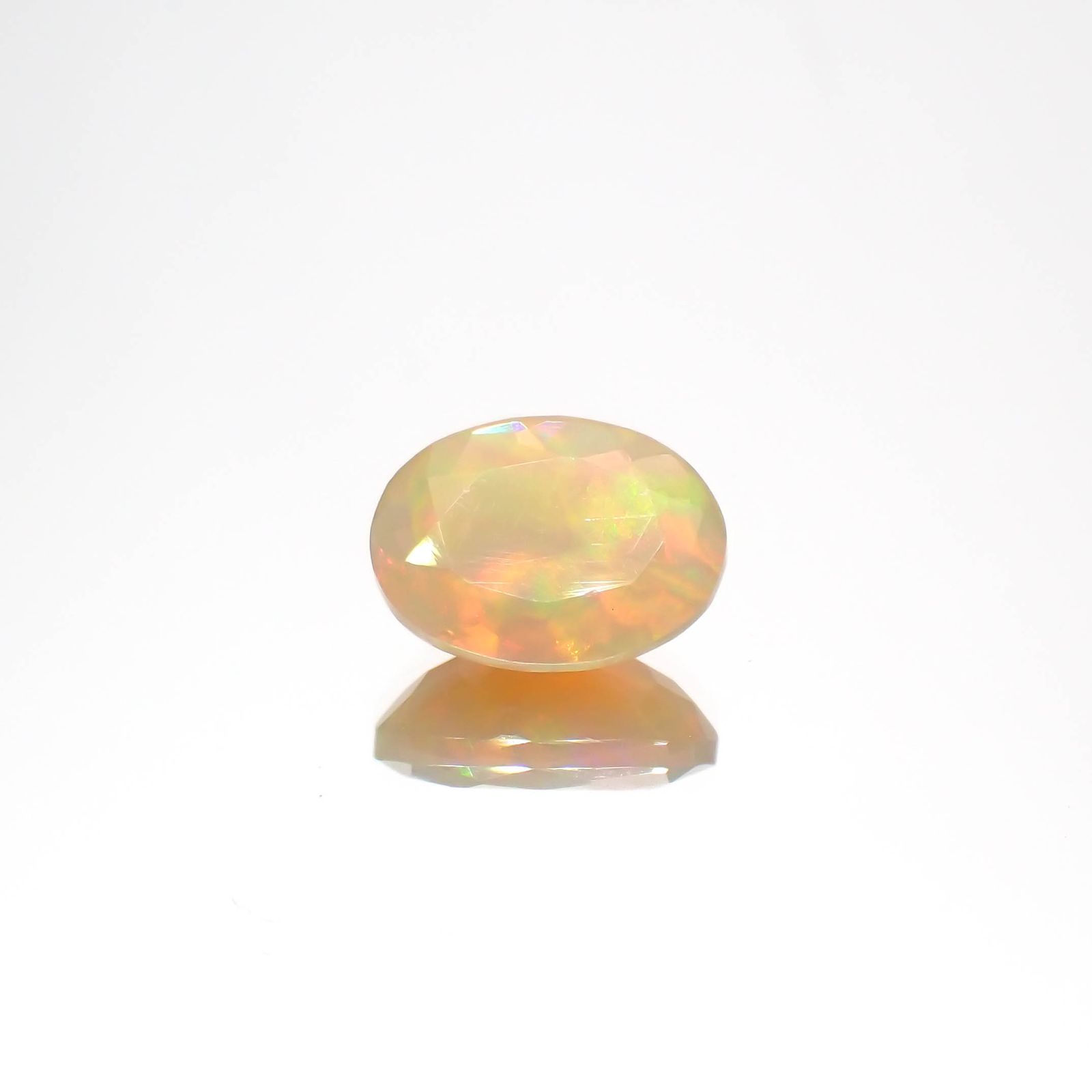 エチオピアオパール(宝石名オパール)エチオピア産 1.59ct 識別済[230521989]10.3x7.8mm前後
