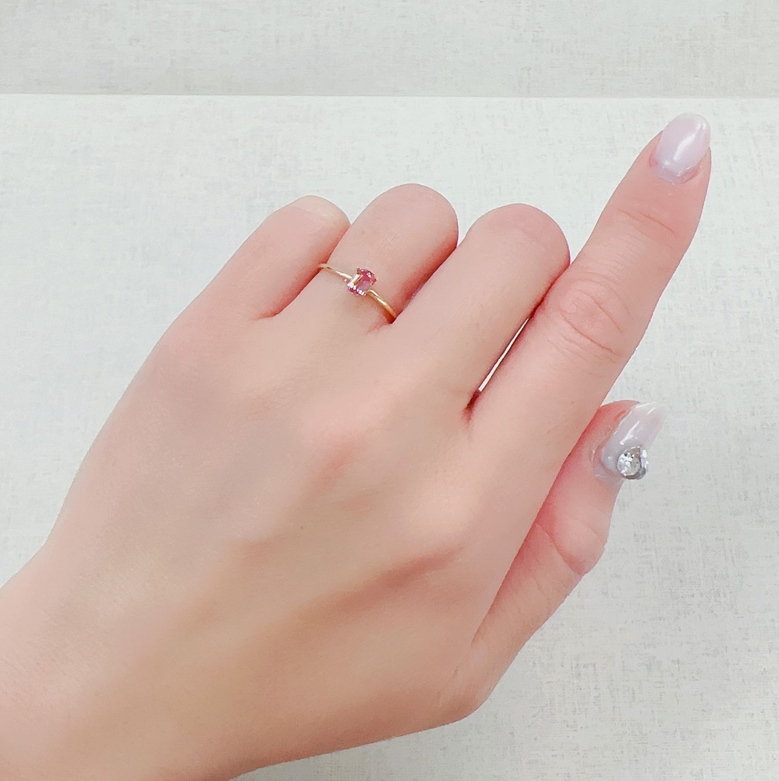 パパラチャサファイア 非加熱(宝石名サファイア/別名パパラチャ・サファイア)スリランカ産 0.35ct GIA鑑付[230421634]4.91x3.12mm前後