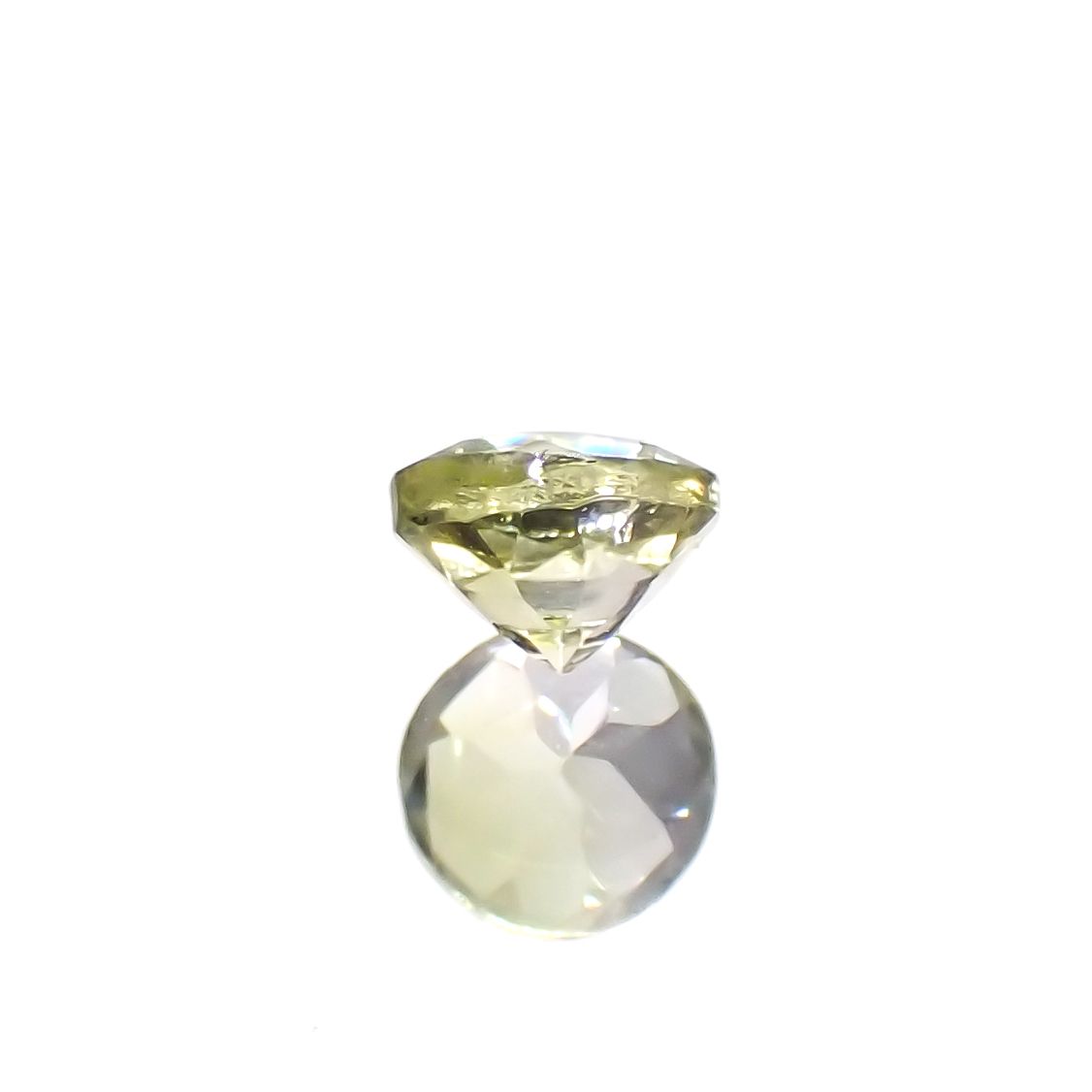 グリーントルマリン(宝石名グリーン・トルマリン)ブラジル産 0.27ct 識別済[231023858]4x4mm前後