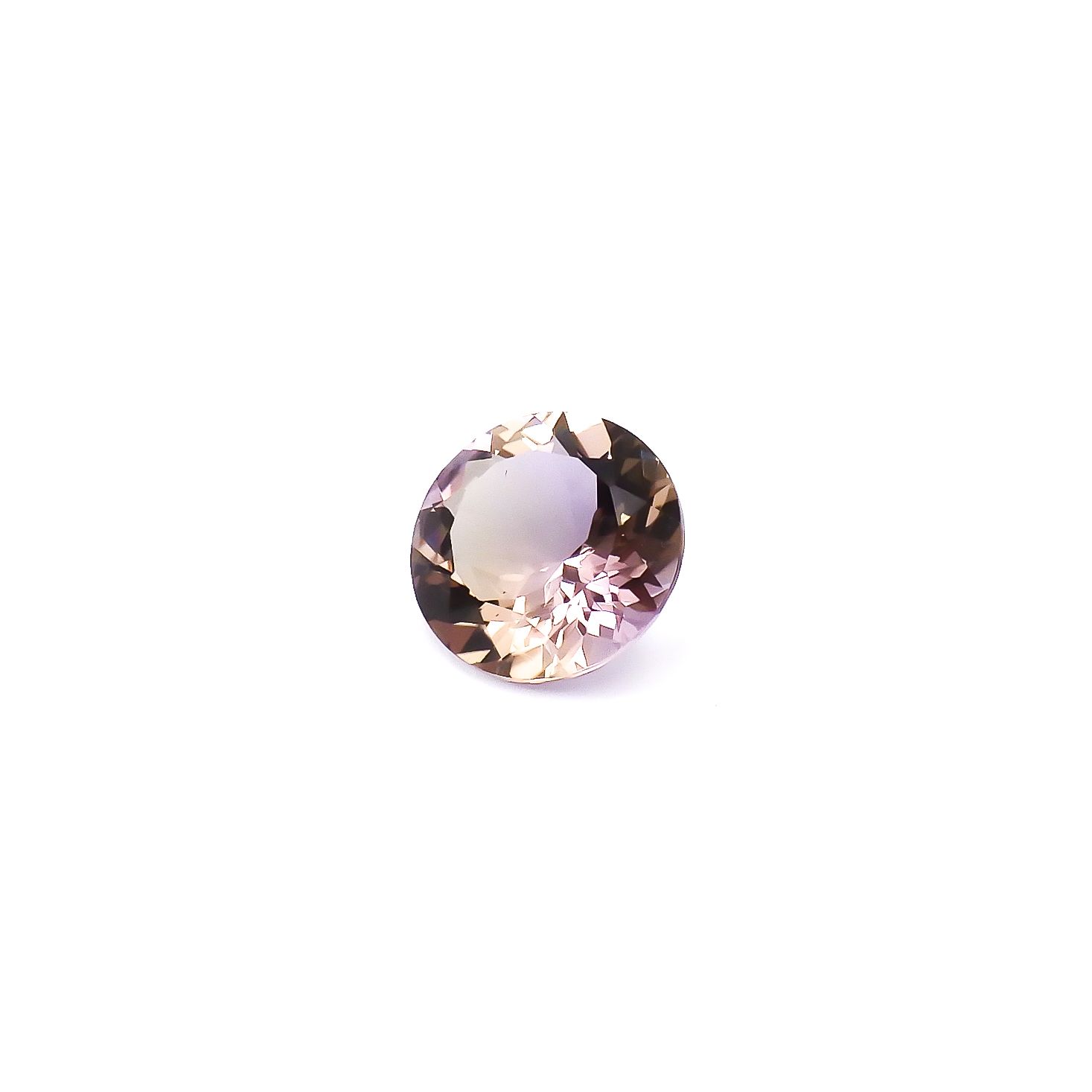 アメトリン ブラジル/ボリビア産 5.29ct / 12.1x12.1mm前後 [260632315]