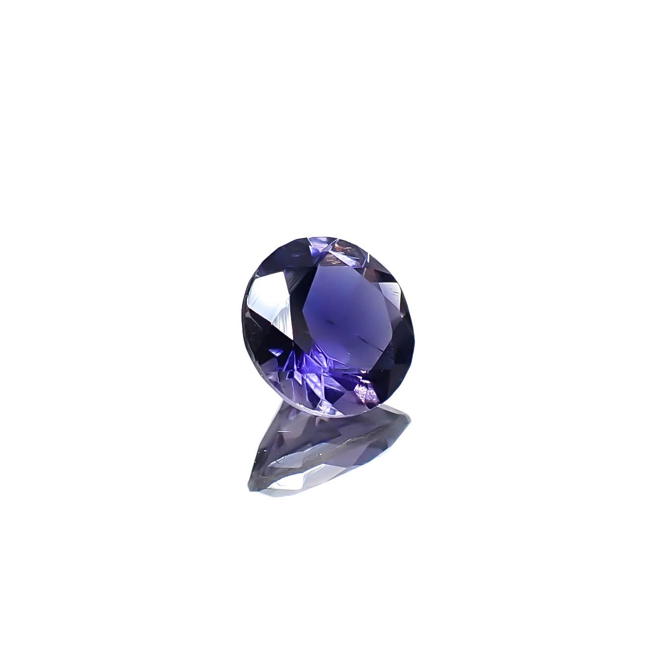 アイオライト タンザニア産 1.02ct [250229837]7x7mm前後