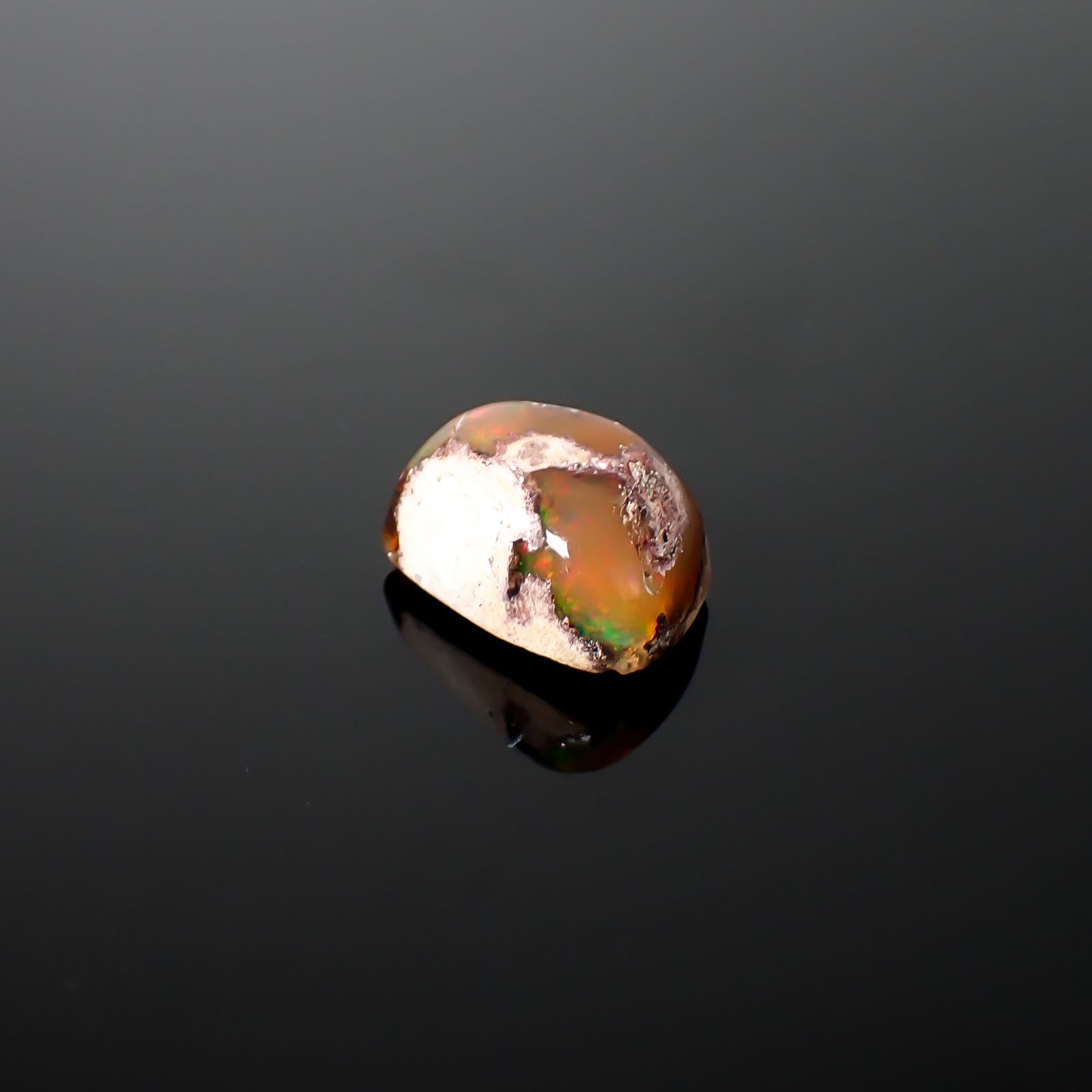 カンテラオパール メキシコ産 6.44ct / 14.1x10.7mm前後 [260933088]