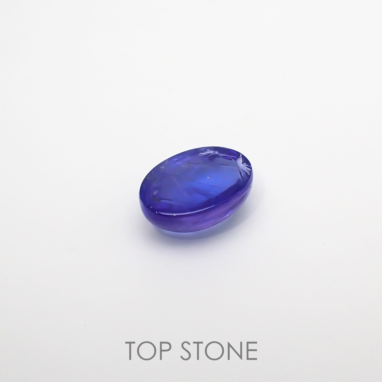 タンザナイト(宝石名タンザナイト) タンザニア産 8.66ct 識別済[210711856]14.1×10.1mm前後