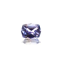 ◇カスタムカット◇バイカラータンザナイト 非加熱 タンザニア産 0.87ct [241029371]6.9x5.5mm前後