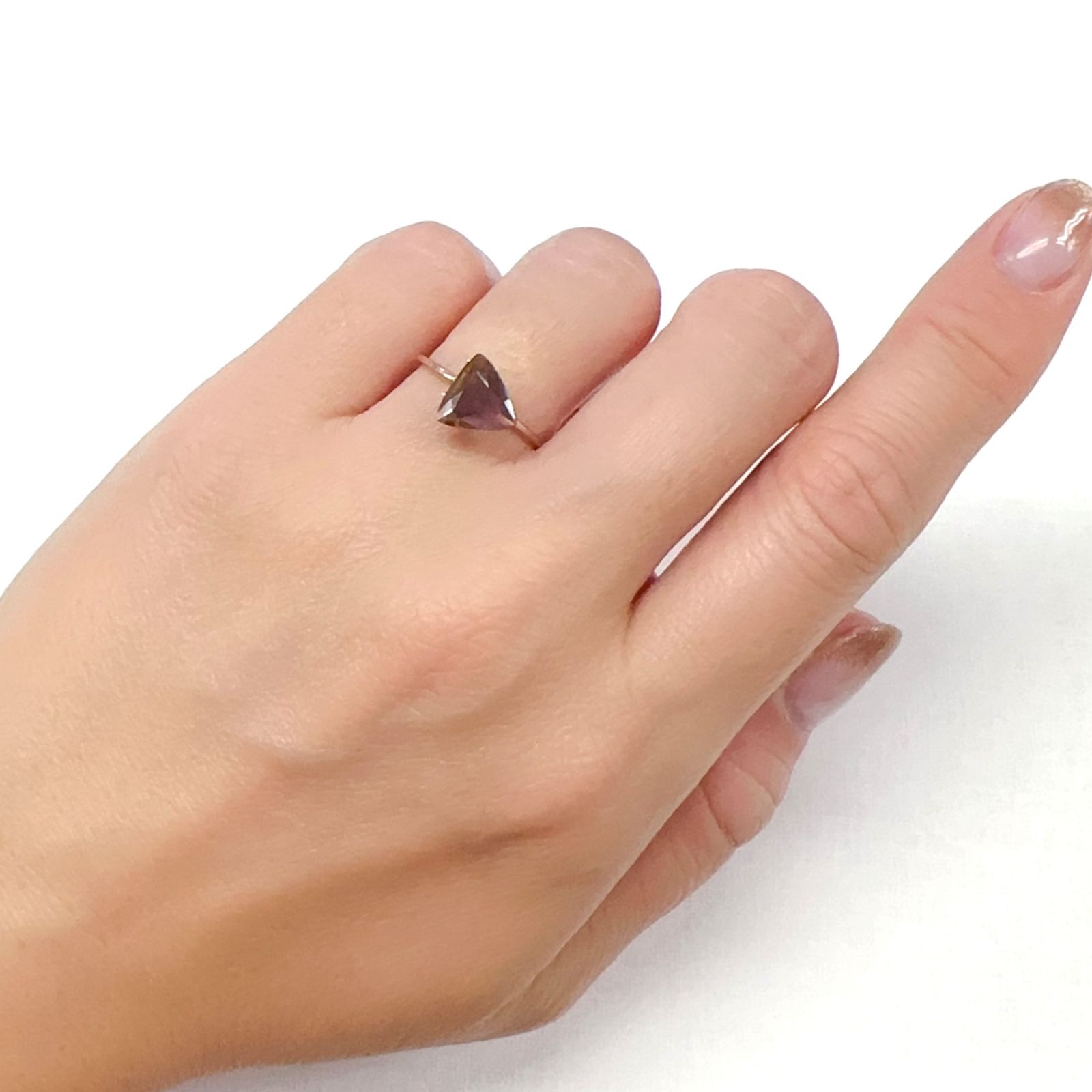 レインボーガーネット 日本・奈良県産 1.45ct[231023637]8x8.4mm前後