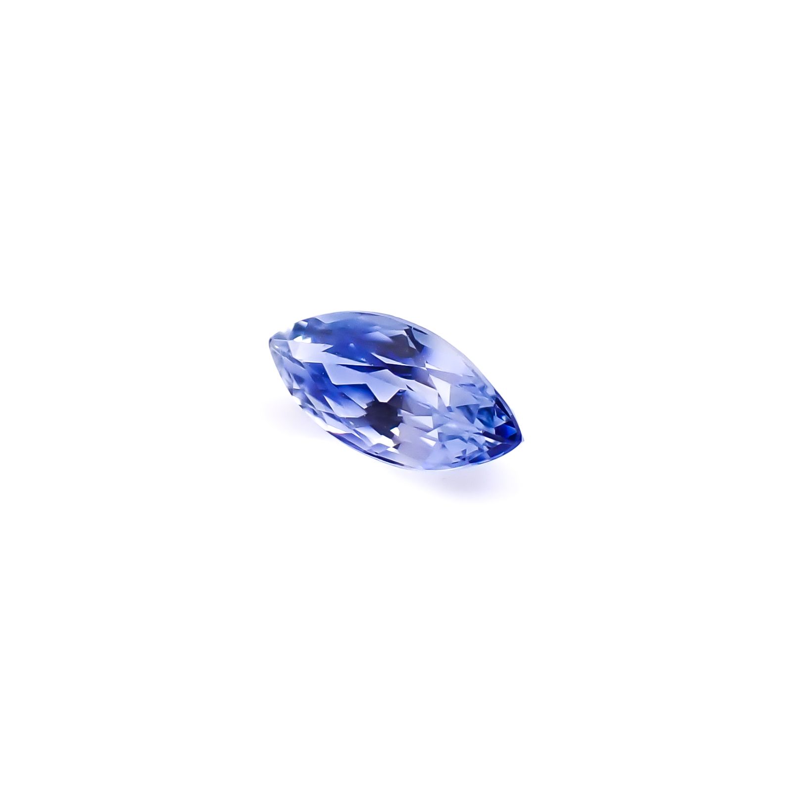 アイスブルーサファイア スリランカ/マダガスカル産 0.56ct / 7.4x3.3mm前後 [260632474]